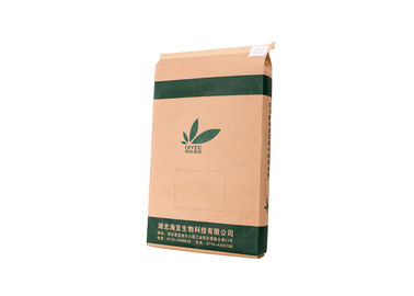China Kraftpapier lamellierte pp. gesponnene Nahrungsmittelgrad-Taschen für Verpackenmehl/Pulver-Chemikalie fournisseur