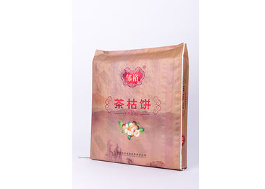 China Tee-Verpackengewohnheit Drucktaschen mit Bopp pp. gesponnenes materielles Eco freundlich fournisseur