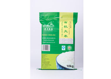 China Sicherer Reis-Verpackentaschen mit Material 10kg 58 cm * 36 cm Größe des Griff-pp. Bopp fournisseur