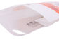 Weiße Plastikreis-Verpackungs-Tasche, gesponnene pp./nicht Gewebe beschichtete Verpacken- der Lebensmitteltaschen mit Griff fournisseur