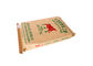 Brown-Kraftpapier BOPP lamellierte Taschen für das Verpacken von Pulverous/von granuliertem Material fournisseur