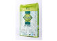 Pp. gesponnene Plastikverpackungsmaterialien für Nahrungsmittel-/Reis-Verpackung sackt Seitenkeil 15kg ein fournisseur