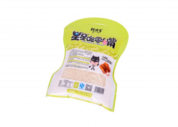 Gewohnheit stempelschnitt Taschen, BOPP lamellierte Snack-Food-Verpackentaschen-Feuchtigkeitsbeständigkeit