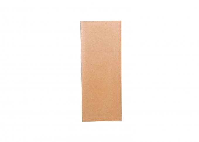 Weißes Kraftpapier-Plastik- Papiertüten Browns verkaufen UV-Faden Priting 17 dick en gros