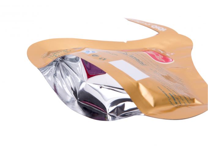 Aluminiumfolie-gezeichnete heiße Dichtungs-Taschen, Schokoladen-Plastiktaschen PAs Coted multi Farb