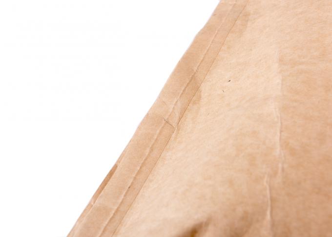 Pp. lamellierten Kraftpapier-Verpacken- der Lebensmitteltaschen mit einzelnem/Doppeltem genäht