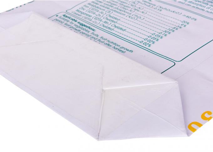Blockieren Sie unteres Ventil Siegeltaschen mit 70 - 80 dem hochfesten G-/Mkraftpapier-Material