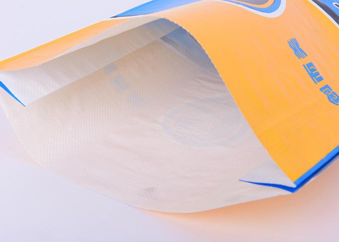 Seitenkeil-Costom Druckzement-Verpackungs-Taschen mit Faden-nähender Unterseite