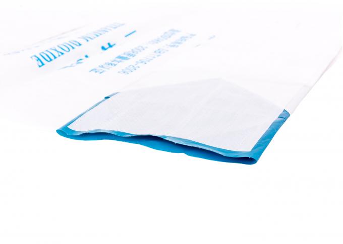 PET/pp. gesponnenes Ventil versiegelte Taschen mit Plastik lamellierter Block-Unterseiten-Schlagzähigkeit