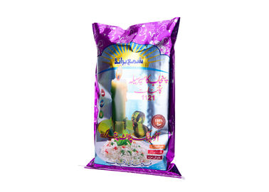 China Gravüren-Druckaluminium pp. lamellierte Reis-Verpackentaschen für Reis-Verpackung fournisseur