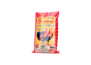 China Roter Reis-Verpackentaschen thailändischer Frangrant-Reis-pp. gesponnener Säcke Bopp-Filmdruck fournisseur