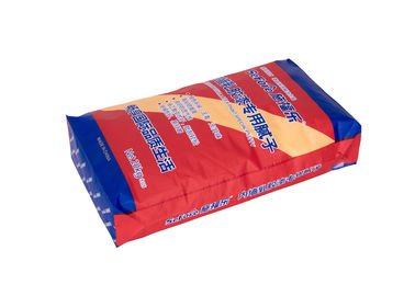 China Polypropylen-materielle Zement-Verpackungs-Taschen, hochfeste flache Unterseiten-Ventil-Papiertüten fournisseur