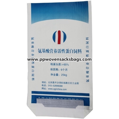 CHINA Druckpolypropylen-Protein-Zufuhr Multiwall-Papiertüten en gros für das Zement-Verpacken Anbieter