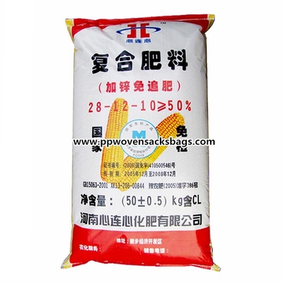 CHINA Zufuhr-Sand-Zucker BOPP lamellierte Düngemittel-Verpackentaschen mit PET Zwischenlagen-Einsatz Anbieter