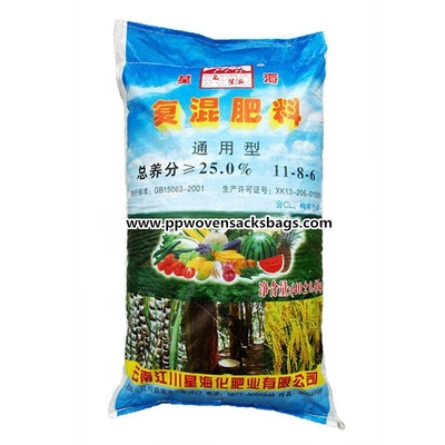 CHINA Feuchtigkeitsfestes Düngemittel-Verpackentaschen-Säcke mit kundengebundenem Farbdruck Anbieter