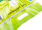 Nahrungsmittelgrad-gestempelschnittene Griff-Plastiktaschen Eco freundliche, Plastikverpacken- der Lebensmitteltaschen-hochfeste Stärke fournisseur