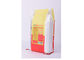 Gesponnene Reis-Verpackentaschen der Gewohnheits-5kg pp. mit Griff und transparentem Seitenkeil fournisseur
