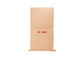 Aufbereitete Papiertüte Browns Kraftpapier Brown, Block-untere Gewohnheit Druck-Kraftpapier-Taschen fournisseur