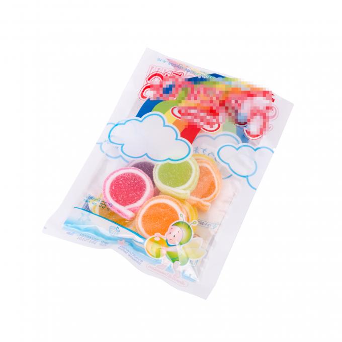 Weiche Bonbon-Zuckerverpackungs-Taschen mit klares Fenster-kundenspezifischem farbenreichem Drucken