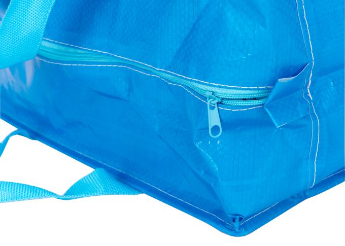 Bereiten Sie Klimablau-nicht gesponnene Einkaufstaschen mit Gewohnheit Drucklogo auf