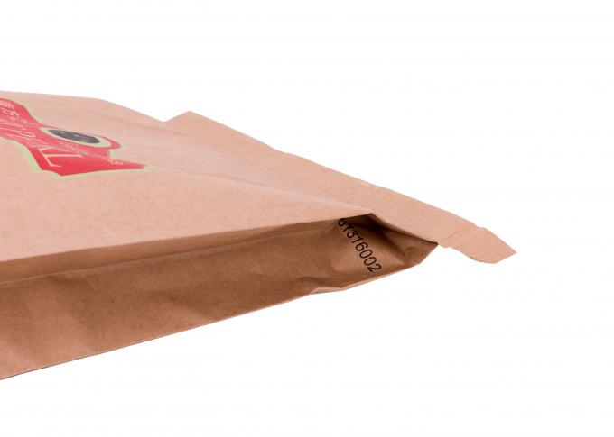 Block-stehen unteres Ventil-Kraftpapier oben Beutel für das Verbunddüngemittel-/chemische Produkt-Verpacken