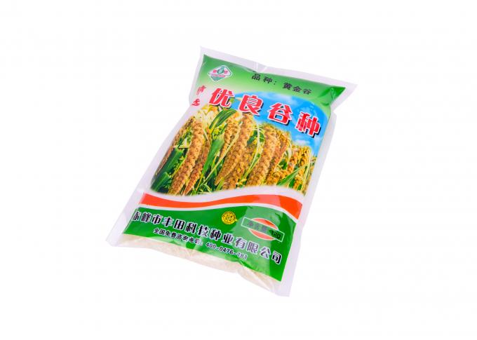Heißsiegel BOPP lamellierte Taschen für den Reis, der das 10 Faden-starke 13 Stückgewicht verpackt