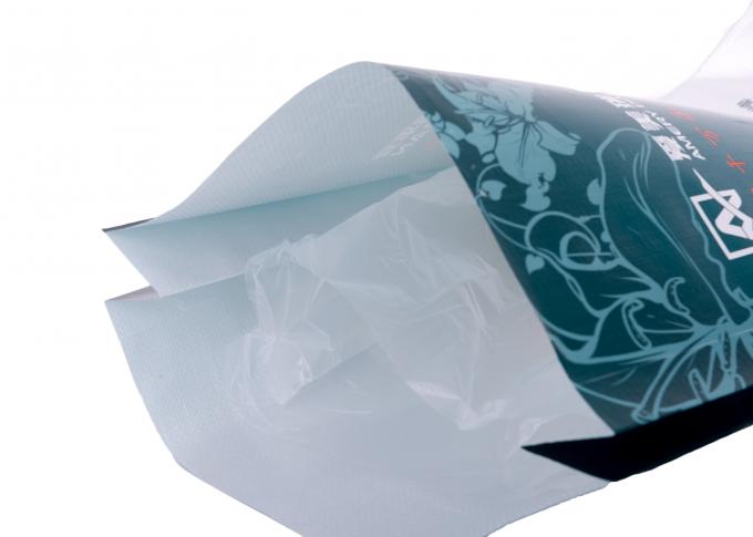 Baumaterial-Verpackengewohnheit Drucktaschen bereiten pp. gesponnenen Sack mit Heißsiegelfähigkeits-Unterseite auf