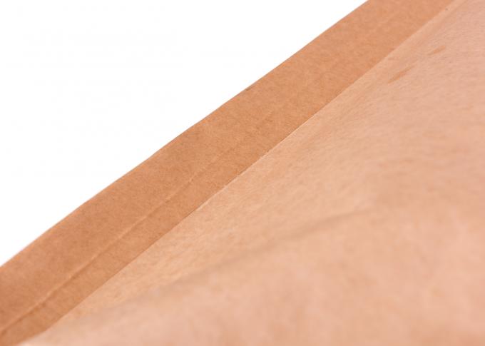 Nahrungsmittelgrad-sackt flache Kraftpapier-Papiertüten, pp. gesponnene Verpackungs-Heißsiegel-Folie 25 Kilogramm ein