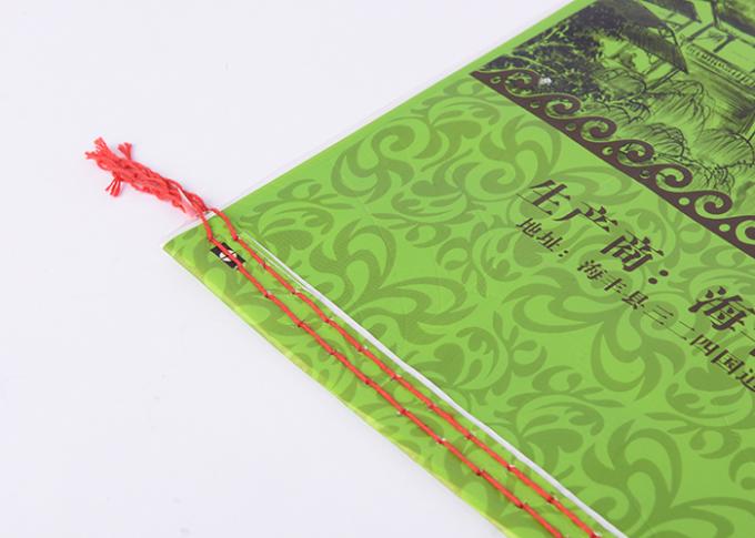 Seitenkeil-Polypropylen-beständige UVtaschen, Reis, der aufbereitete gesponnene Taschen verpackt