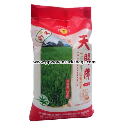 Aufbereitete Plastikpolypropylen-Verpackung gesponnene Tasche für Reis/Zufuhr/Samen/Düngemittel